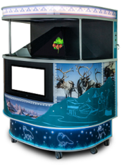 Голографическая 3D пирамида «PILLAR» из серии «Кисельковое царство»