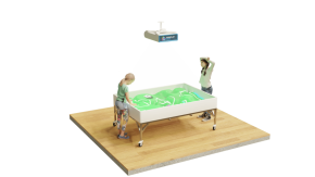 Интерактивный комплекс Ronplay Kids RsB 5 full (5 в 1) с функцией интерактивного пола, стены и песочницы