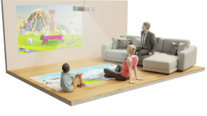 Интерактивный комплекс Ronplay Kids 4в1 с функцией интерактивного пола и стены, модель RsB5