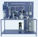Лабораторная установка по изучению конструкций и испытанию различных типов насосов (центробежные: горизонтальный и вертикальный, вихревой, шестеренный; погружные: винтовой и мембранный, поршневой, перистальтический, импеллерный) (ГД-РТН6)