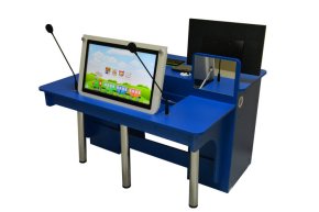 Профессиональный интерактивный логопедический стол «AVKompleks Logo 32»