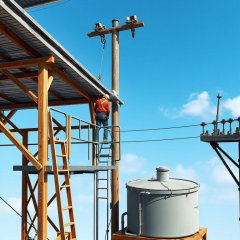 Тренажерный комплекс для отработки практических навыков производства работ повышенной опасности