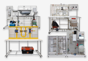 Универсальный учебный стенд по изучению вентиляции,водоснабжения, систем ЖКХ»