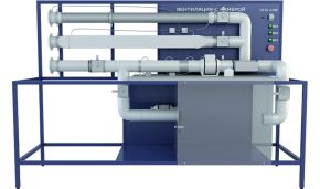 Лабораторная установка по испытанию систем вентиляции с камерой (ПАХП-ВВ-К)