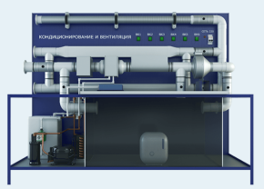 Стенд «Система кондиционирования воздуха» (ВСК-КВ )