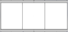 Рельсовая система раздвижных аудиторных досок магнитных маркерных Эксперт