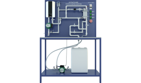 Лабораторная установка для испытания различных конструкций теплообменных аппаратов: «труба в трубе» и пластинчатый (рамная конструкция) (ТОТ-ТПБ-Т-Р)