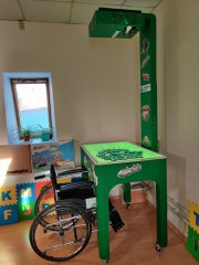 Интерактивная песочница Ronplay Kids 2в1 с функцией интерактивного стола стандартная RsB 7 (Доступная среда)