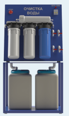 Компактная лабораторная установка для изучения процесса очистки воды (ПЭ-ОВ-К)
