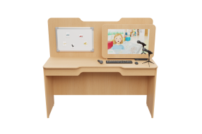 Профессиональный стол логопеда с сенсорным «AVKompleks ЛогоЗеркалом»