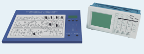 Лабораторная установка по исследованию стабилизаторов постоянного напряжения (в комплекте с осциллографом) (ЭЭ-СПН-1 )