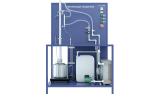 Лабораторная установка по ректификации (насадочная колонна) с автономной системой охлаждения (ПАХП-РУМ-Н-Р)
